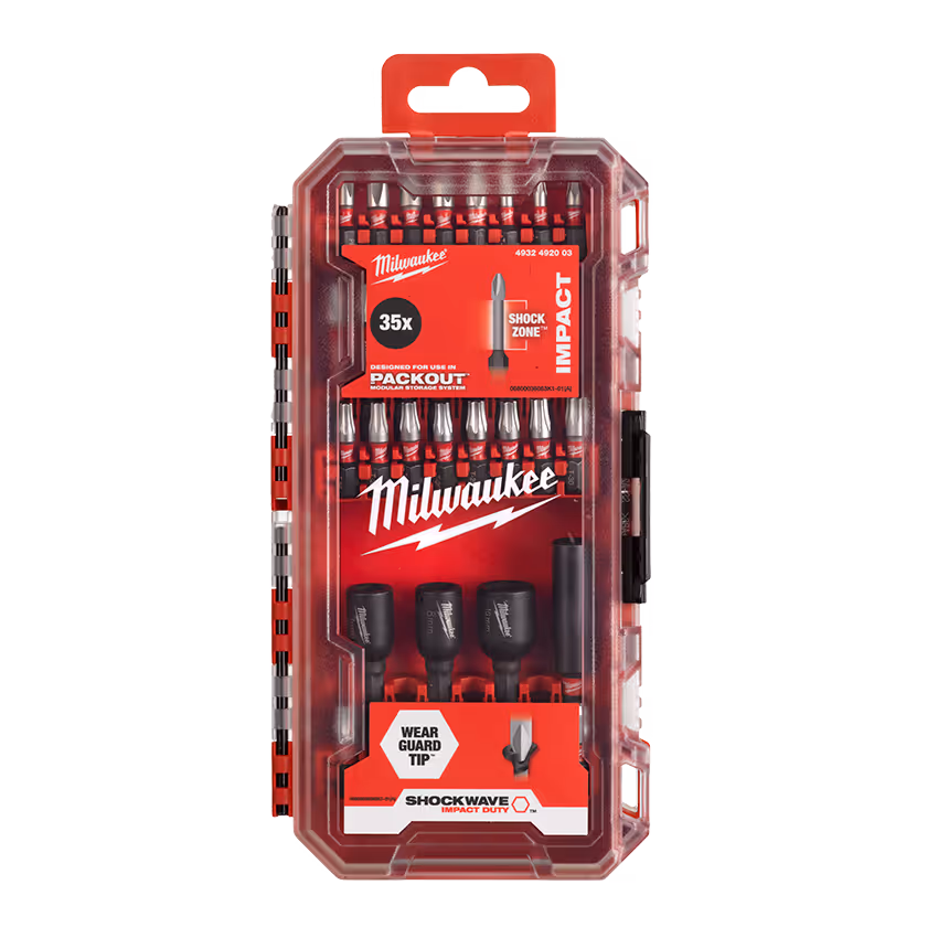Set biți Milwaukee SHOCKWAVE IMPACT DUTY